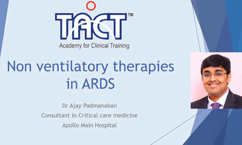 Non Ventilatory therapies in ARDS